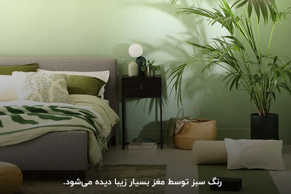 تزیین اتاق خواب با رنگ سبز؛ بهترین رنگ‌ها برای اتاق خواب